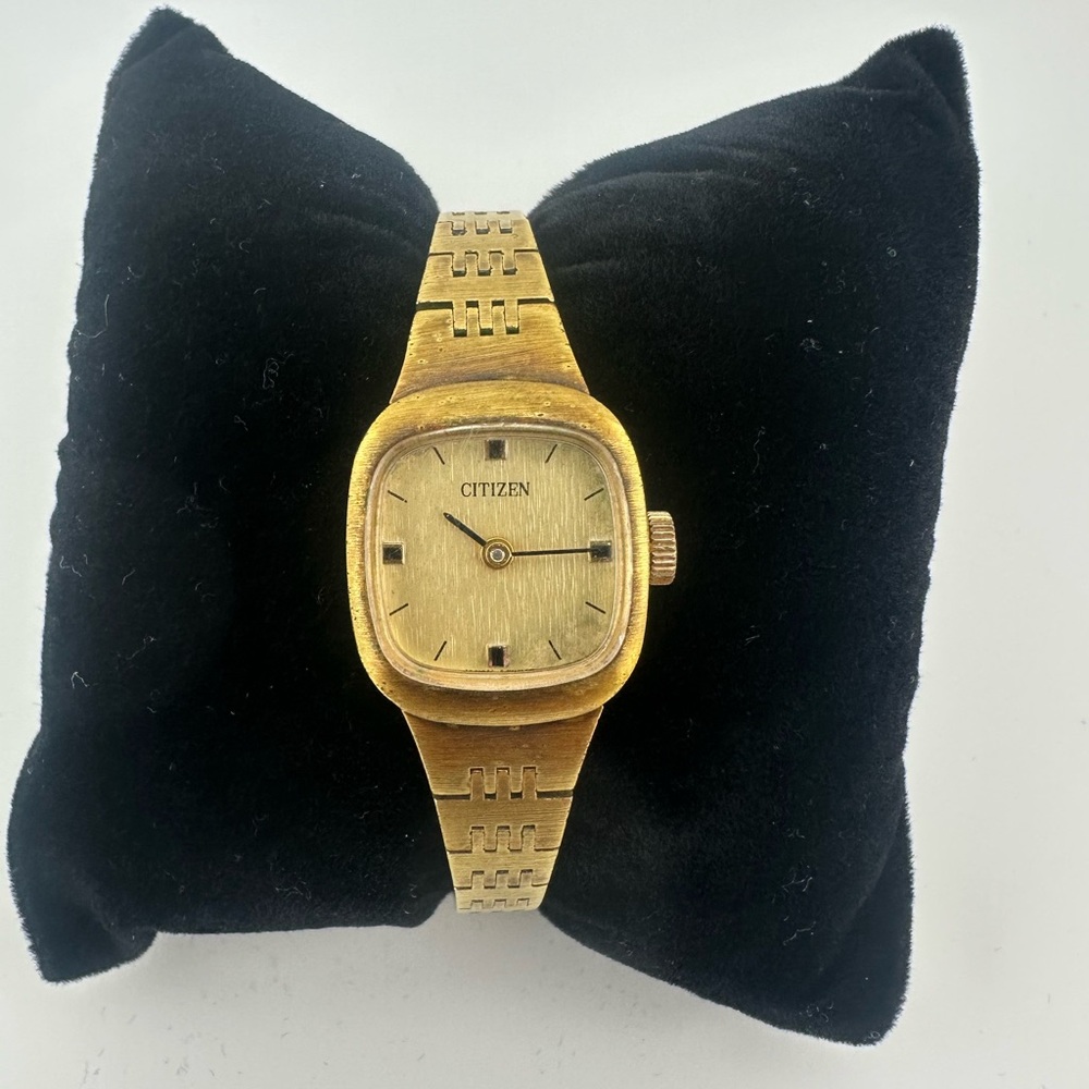 Citizen Women's Gold-Tone Manual Wind Watch